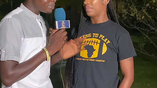TV Interview in Africa
